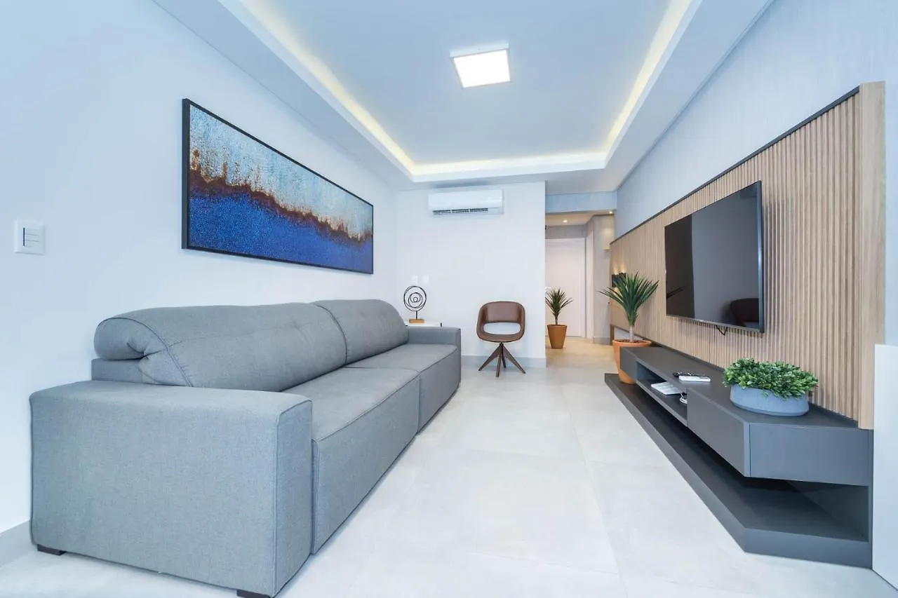 Apartmán Positano 206 - Apartamento 02 Suites - Finamente Mobiliado E Decorado - A 30M Da Praia De 4 Ilhas - Bombinhas Brazílie