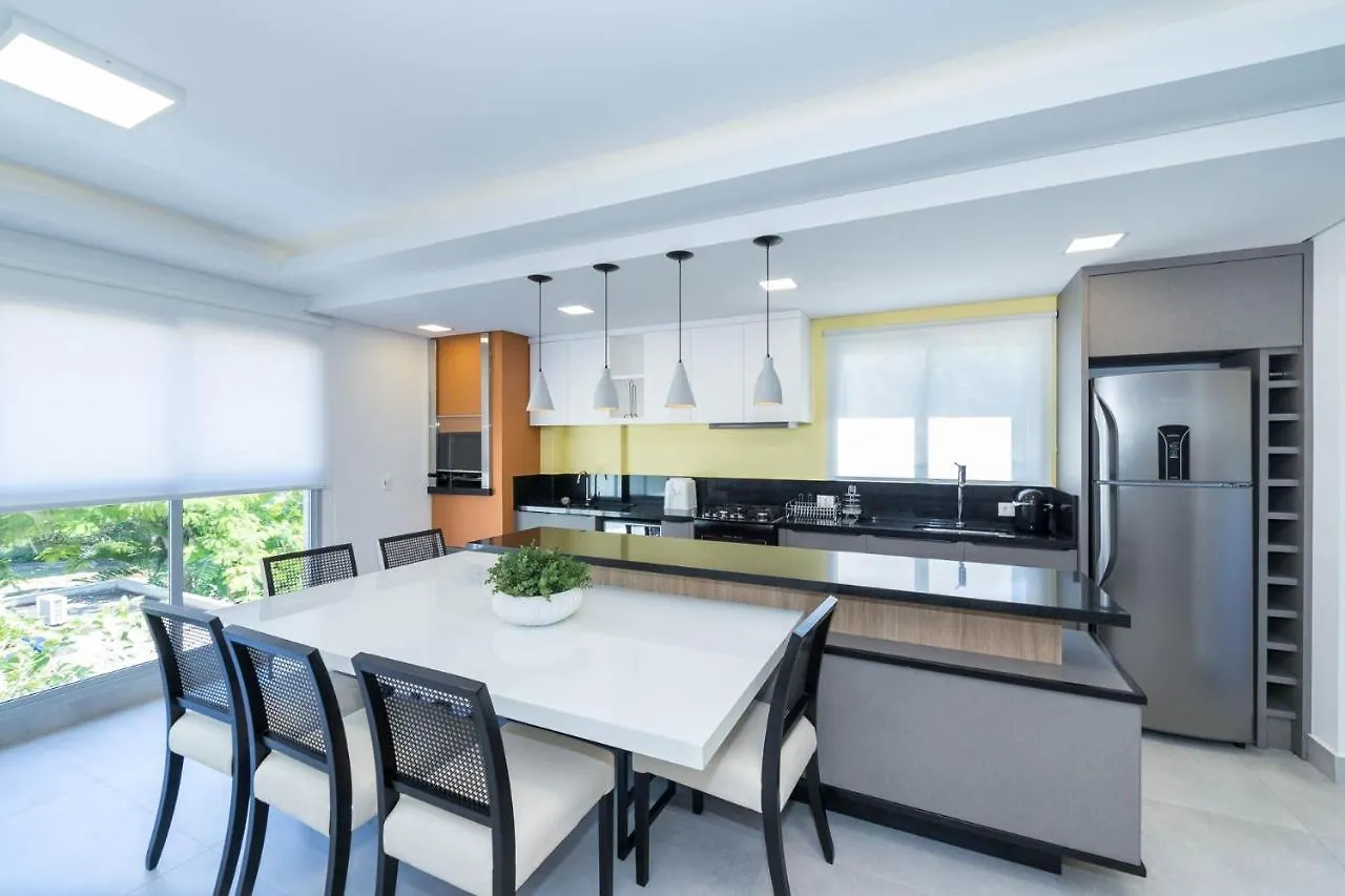 Apartmán Positano 206 - Apartamento 02 Suites - Finamente Mobiliado E Decorado - A 30M Da Praia De 4 Ilhas - Bombinhas